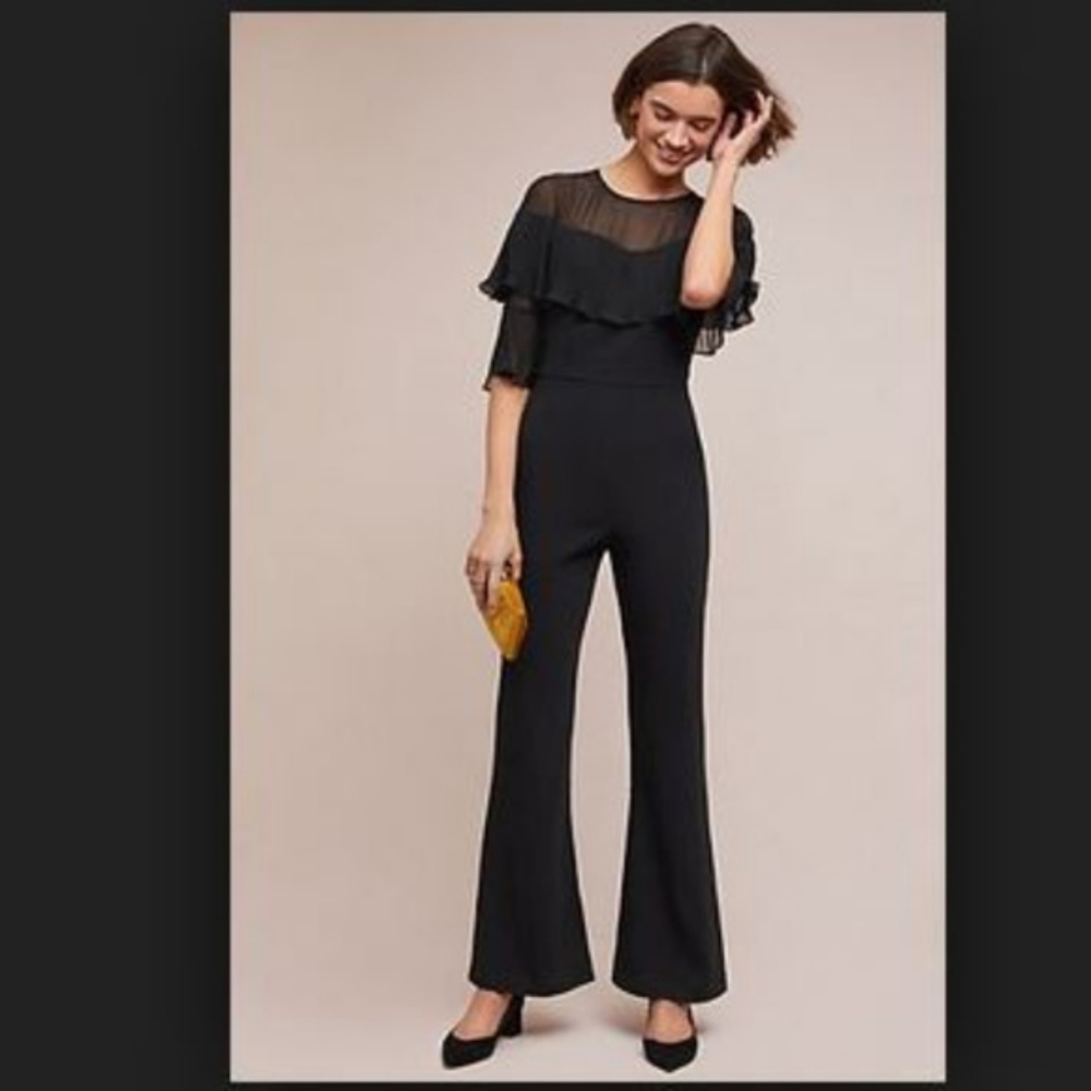 BHLDN Anthropologie Harlyn Danica Jumpsuit Small Tall